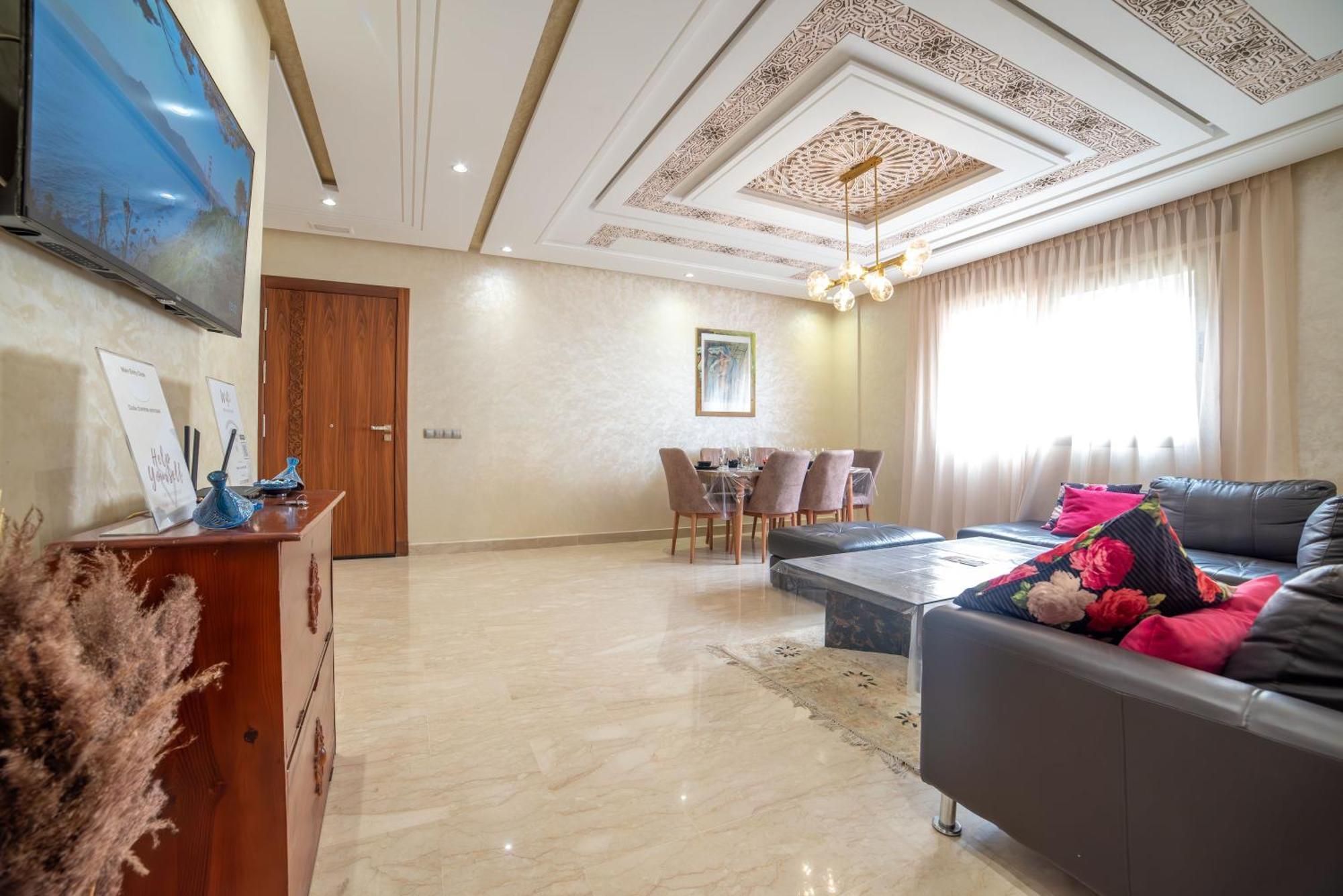 Luxury Seafront Apartment 101Sqm With Wi-Fi And Parking Агадир Экстерьер фото