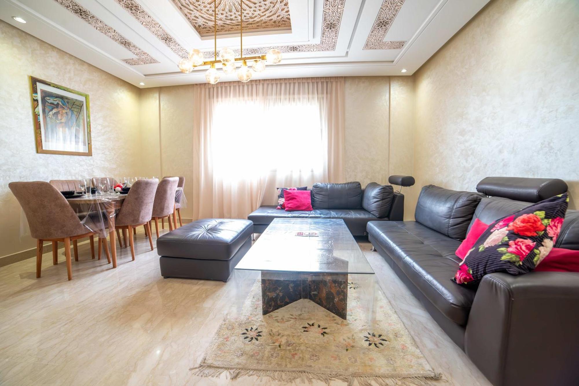 Luxury Seafront Apartment 101Sqm With Wi-Fi And Parking Агадир Экстерьер фото